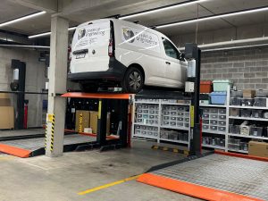 Double Stacker Car Hoist